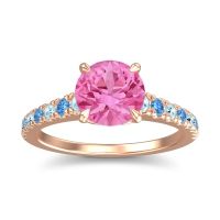 Cathedral Pave Java Ring