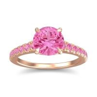 Cathedral Pave Java Ring