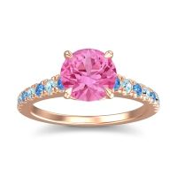 Cathedral Pave Java Ring