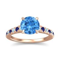 Cathedral Pave Java Ring