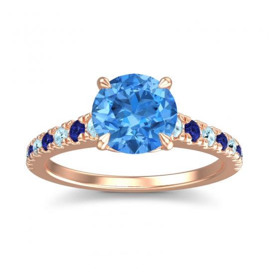 Cathedral Pave Java Ring