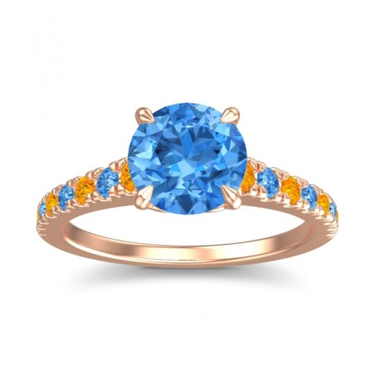 Cathedral Pave Java Ring