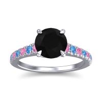 Cathedral Pave Java Ring