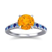 Cathedral Pave Java Ring