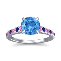 Cathedral Pave Java Ring