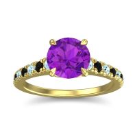 Cathedral Pave Java Ring