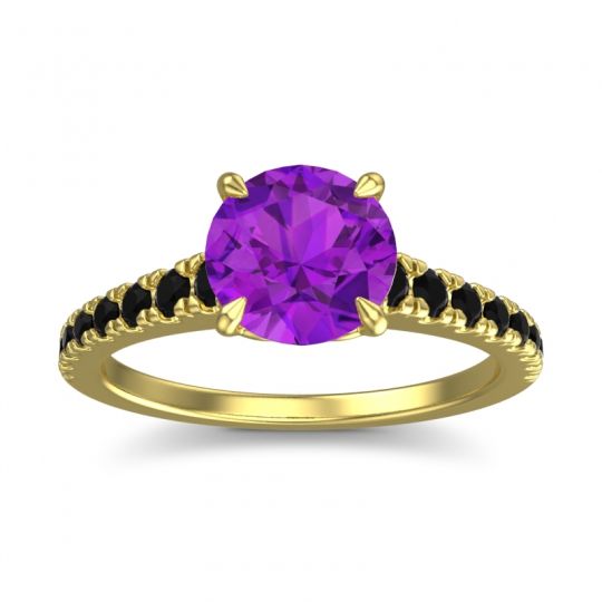 Cathedral Pave Java Ring