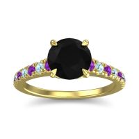 Cathedral Pave Java Ring