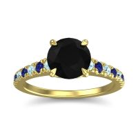 Cathedral Pave Java Ring