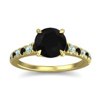 Cathedral Pave Java Ring