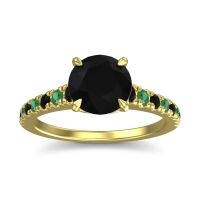 Cathedral Pave Java Ring
