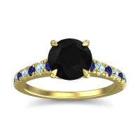 Cathedral Pave Java Ring