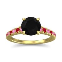 Cathedral Pave Java Ring