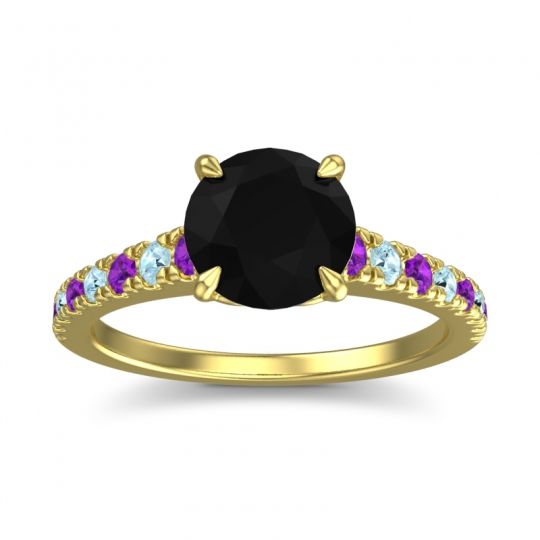 Cathedral Pave Java Ring