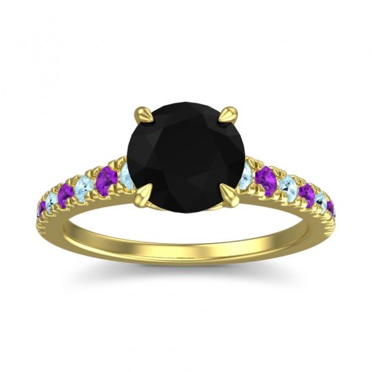 Cathedral Pave Java Ring