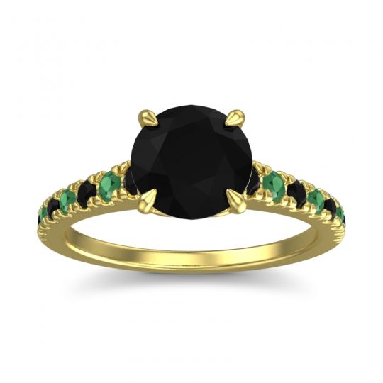 Cathedral Pave Java Ring