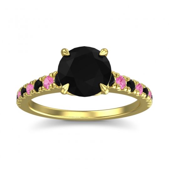 Cathedral Pave Java Ring