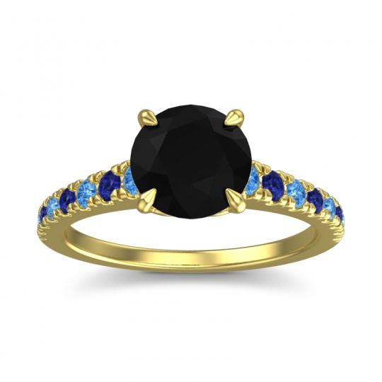 Cathedral Pave Java Ring