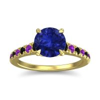 Cathedral Pave Java Ring
