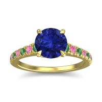 Cathedral Pave Java Ring