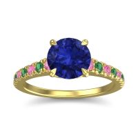 Cathedral Pave Java Ring