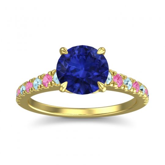 Cathedral Pave Java Ring