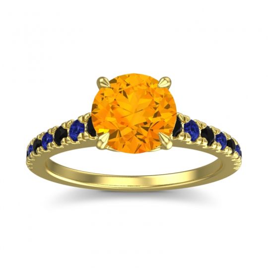 Cathedral Pave Java Ring