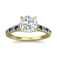 Cathedral Pave Java Ring