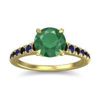 Cathedral Pave Java Ring