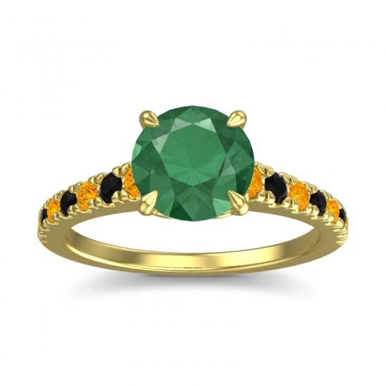 Cathedral Pave Java Ring
