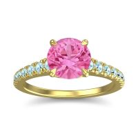 Cathedral Pave Java Ring