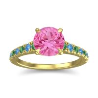 Cathedral Pave Java Ring