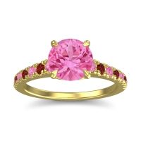 Cathedral Pave Java Ring