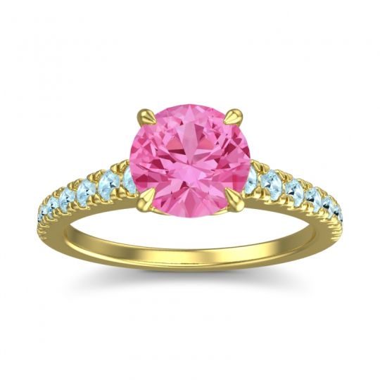 Cathedral Pave Java Ring
