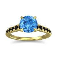 Cathedral Pave Java Ring