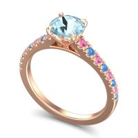 Cathedral Pave Java Ring