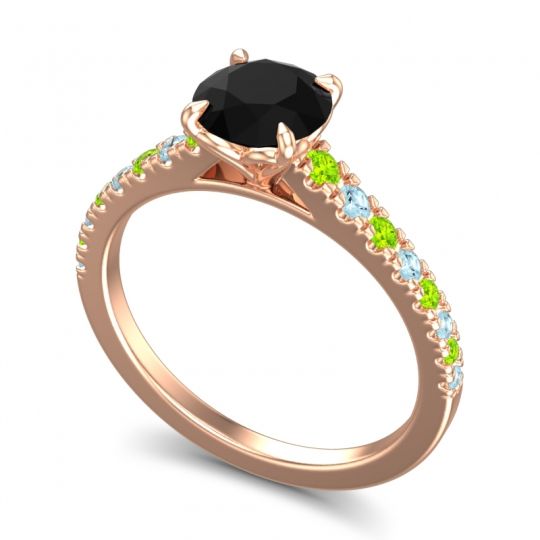 Cathedral Pave Java Ring