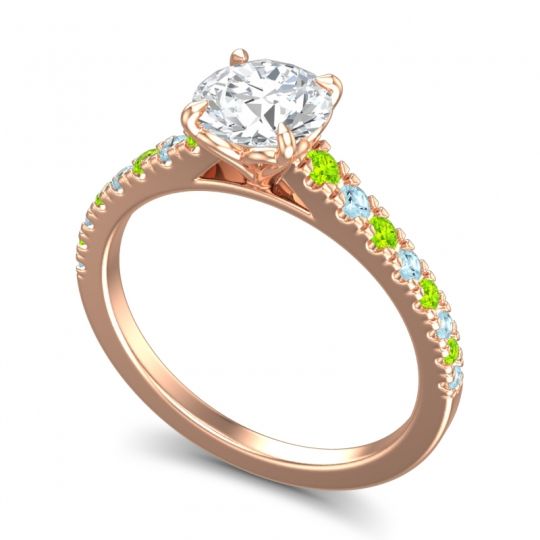 Cathedral Pave Java Ring