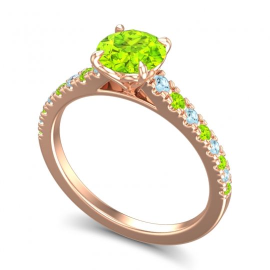 Cathedral Pave Java Ring