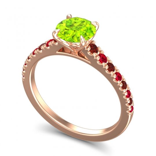 Cathedral Pave Java Ring