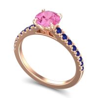 Cathedral Pave Java Ring