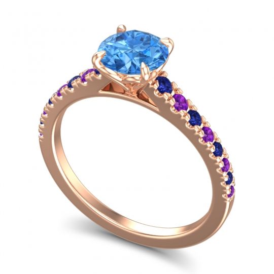 Cathedral Pave Java Ring