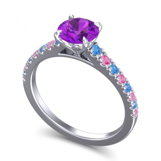 Cathedral Pave Java Ring
