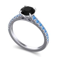 Cathedral Pave Java Ring