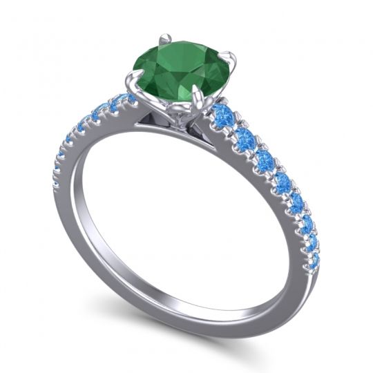 Cathedral Pave Java Ring
