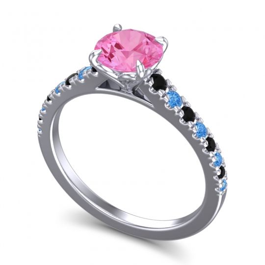 Cathedral Pave Java Ring