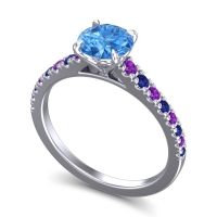 Cathedral Pave Java Ring