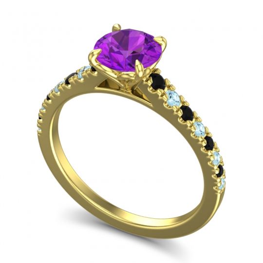Cathedral Pave Java Ring