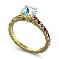 Cathedral Pave Java Ring