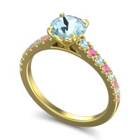 Cathedral Pave Java Ring